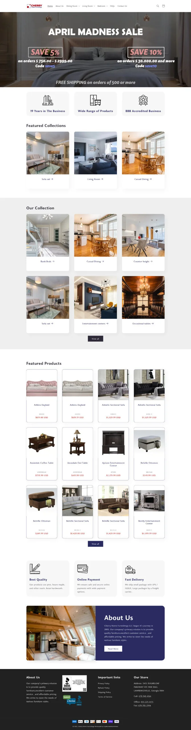 Cherry Home Furnishings